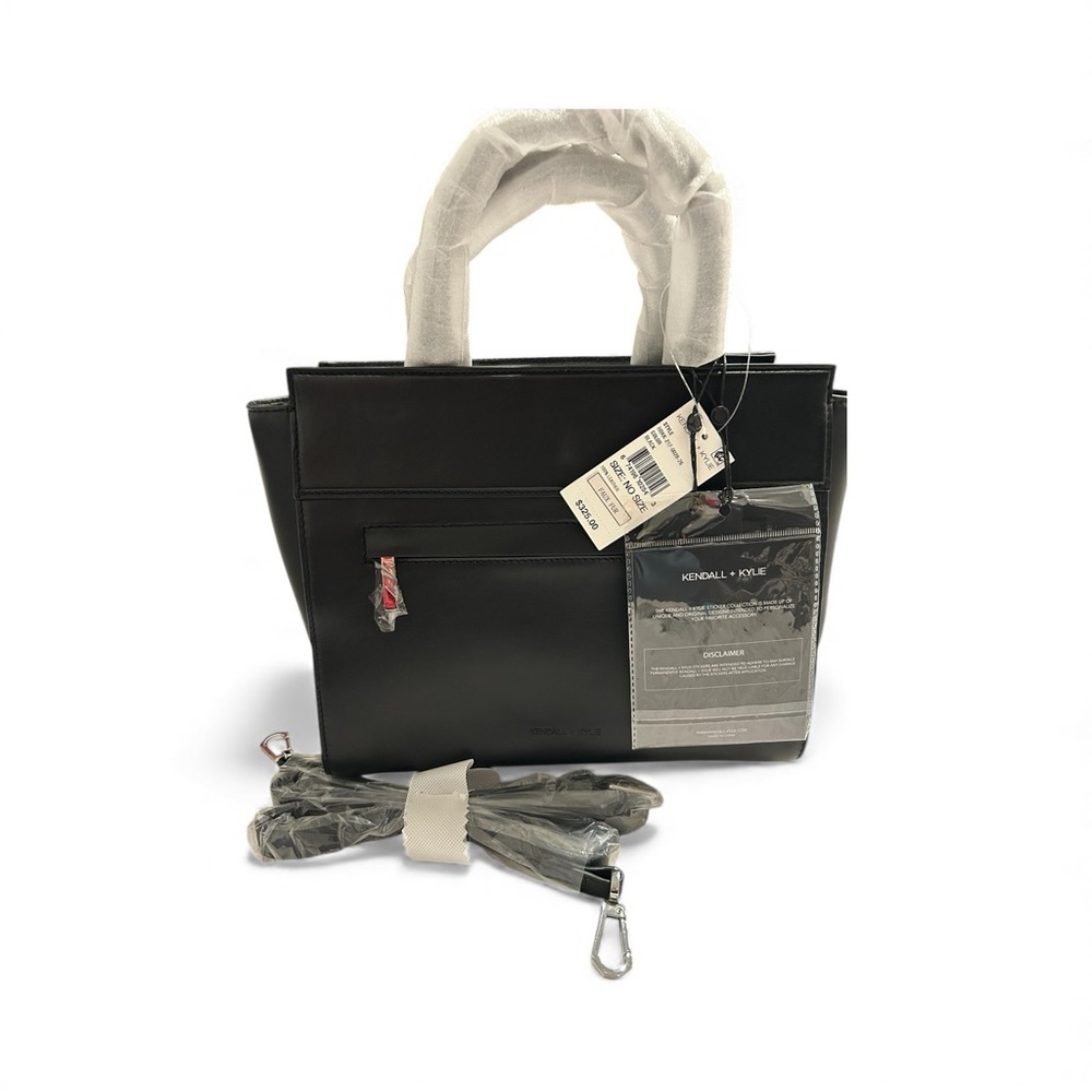 Kendall & Kylie Classic Black Satchel
